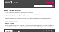 Desktop Screenshot of benefits.redbridge.gov.uk