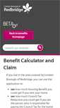 Mobile Screenshot of benefits.redbridge.gov.uk